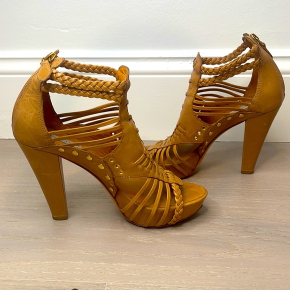 Pour La Victorie size 7 platform sandals - Picture 11 of 12